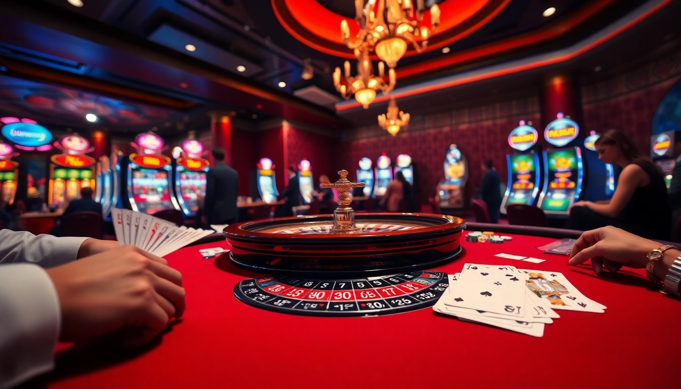 Experience the thrilling atmosphere at KUWIN.COM with immersive casino games and vibrant gaming activities.
